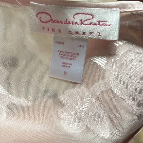 Oscar de la Renta Pink Label slip nightie S NWOT - Picture 6 of 6